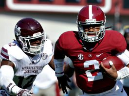 MISSISSIPPI ST vs. ALABAMA 11/10/2018 Free Pick & CFB Betting Prediction
