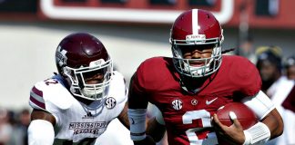 MISSISSIPPI ST vs. ALABAMA 11/10/2018 Free Pick & CFB Betting Prediction