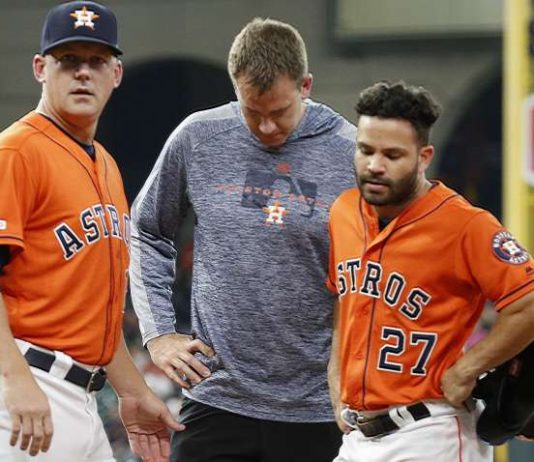 Astros place Altuve on injured list with hamstring strain