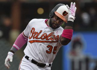Back in cleanup spot, Davis homers as Orioles top Angels 5-1
