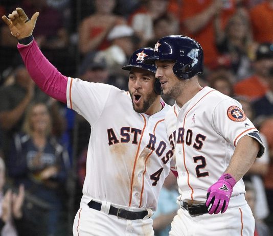 Springer 5 hits, 2 homers as Astros romp 15-5, sweep Rangers