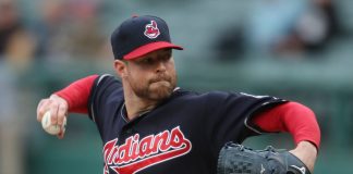 Indians ace Kluber pitches 3 innings in rehab start