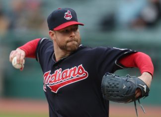 Indians ace Kluber pitches 3 innings in rehab start