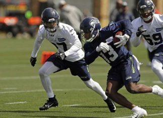 Seahawks rookie Marquise Blair draws attention in 1st game