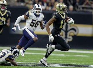 Saints at Rams in rematch of NFC title game