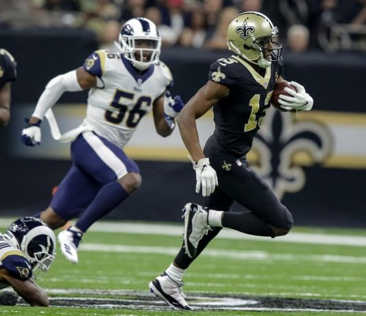 Saints at Rams in rematch of NFC title game