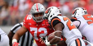 Idaho march brings college athletes, officers together