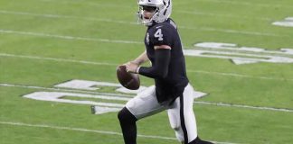 Gruden optimistic Carr can start for Raiders