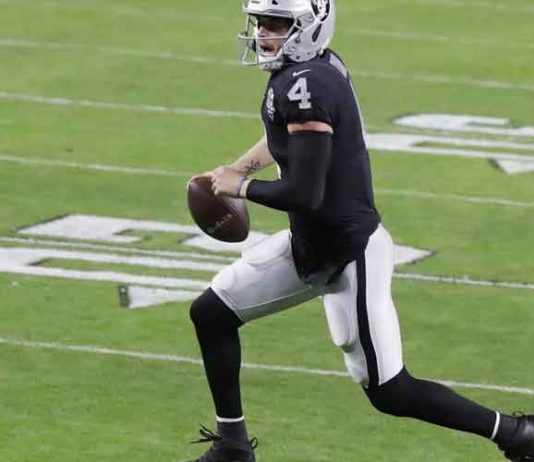 Gruden optimistic Carr can start for Raiders