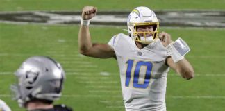 Herbert could add to rookie marks when Chargers host Broncos