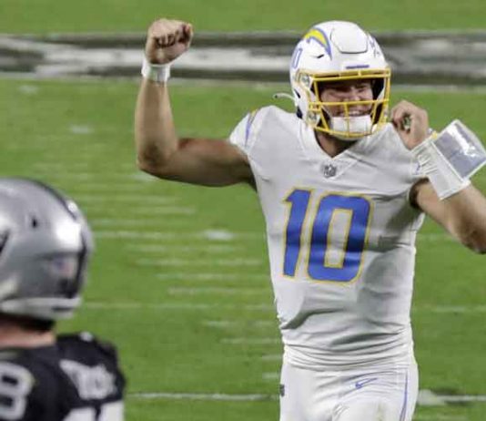 Herbert could add to rookie marks when Chargers host Broncos