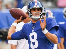 QB Daniel Jones questionable, could start Sunday for Giants