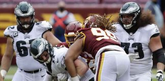 WASHINGTON vs. PHILADELPHIA 1/3/2021 NFL Odds, Pick & Preview