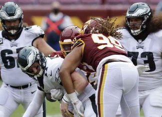 WASHINGTON vs. PHILADELPHIA 1/3/2021 NFL Odds, Pick & Preview