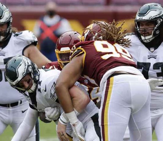 WASHINGTON vs. PHILADELPHIA 1/3/2021 NFL Odds, Pick & Preview
