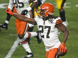 Browns’ Hunt set for emotional, playoff reunion with Chiefs