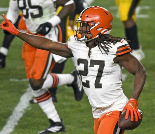 Browns’ Hunt set for emotional, playoff reunion with Chiefs